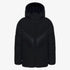 Hooded Quilted Jacket - Black