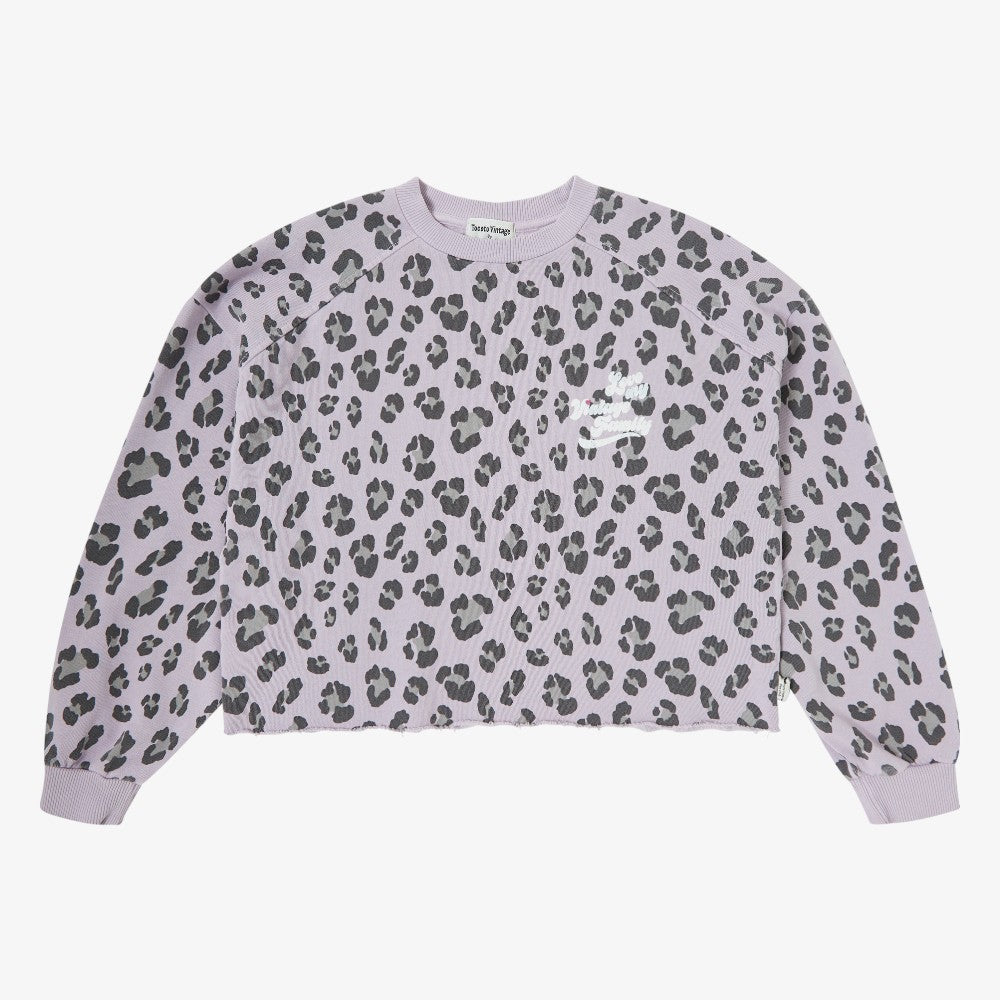 Animal Sweatshirt - Purple