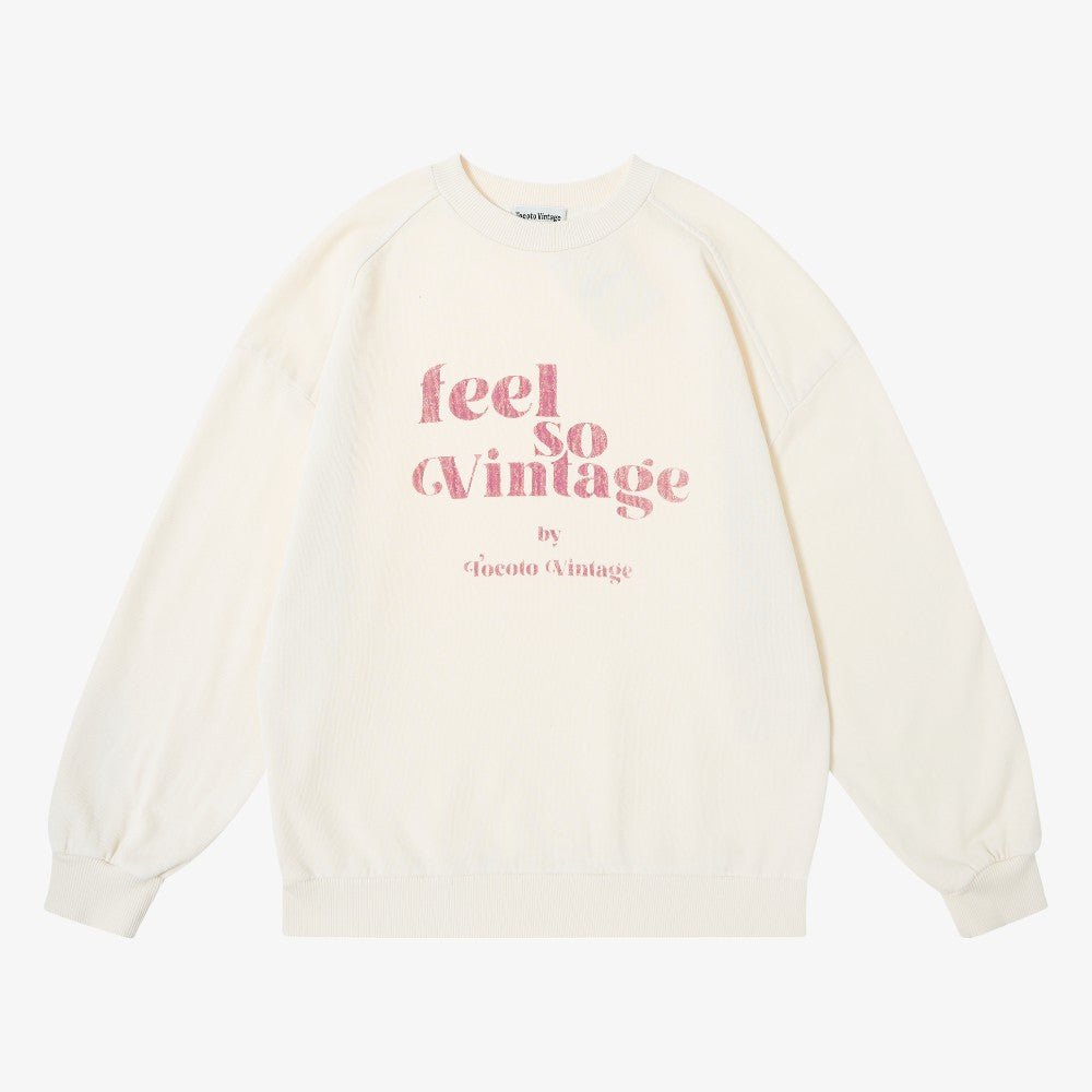 Feel So Vintage Sweatshirt - Off White