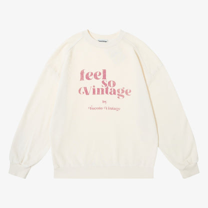 Feel So Vintage Sweatshirt - Off White