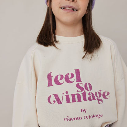 Feel So Vintage Sweatshirt - Off White