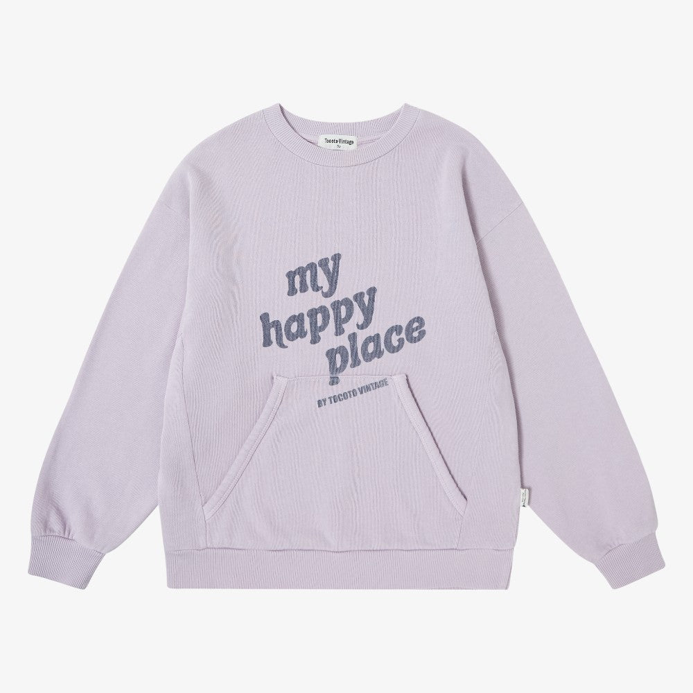 Pocket Sweatshirt - Lilac