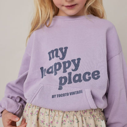 Pocket Sweatshirt - Lilac