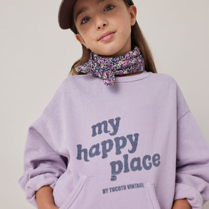 Pocket Sweatshirt - Lilac