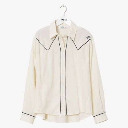 Piping Shirt - Off White