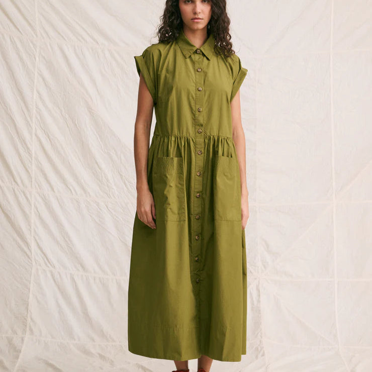 Waren Dress - Olive