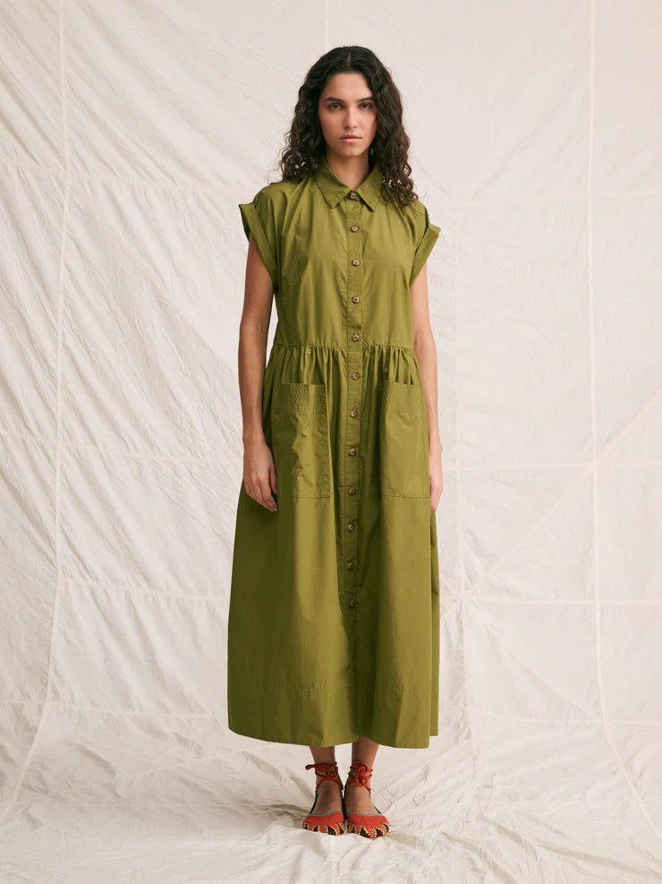 Waren Dress - Olive
