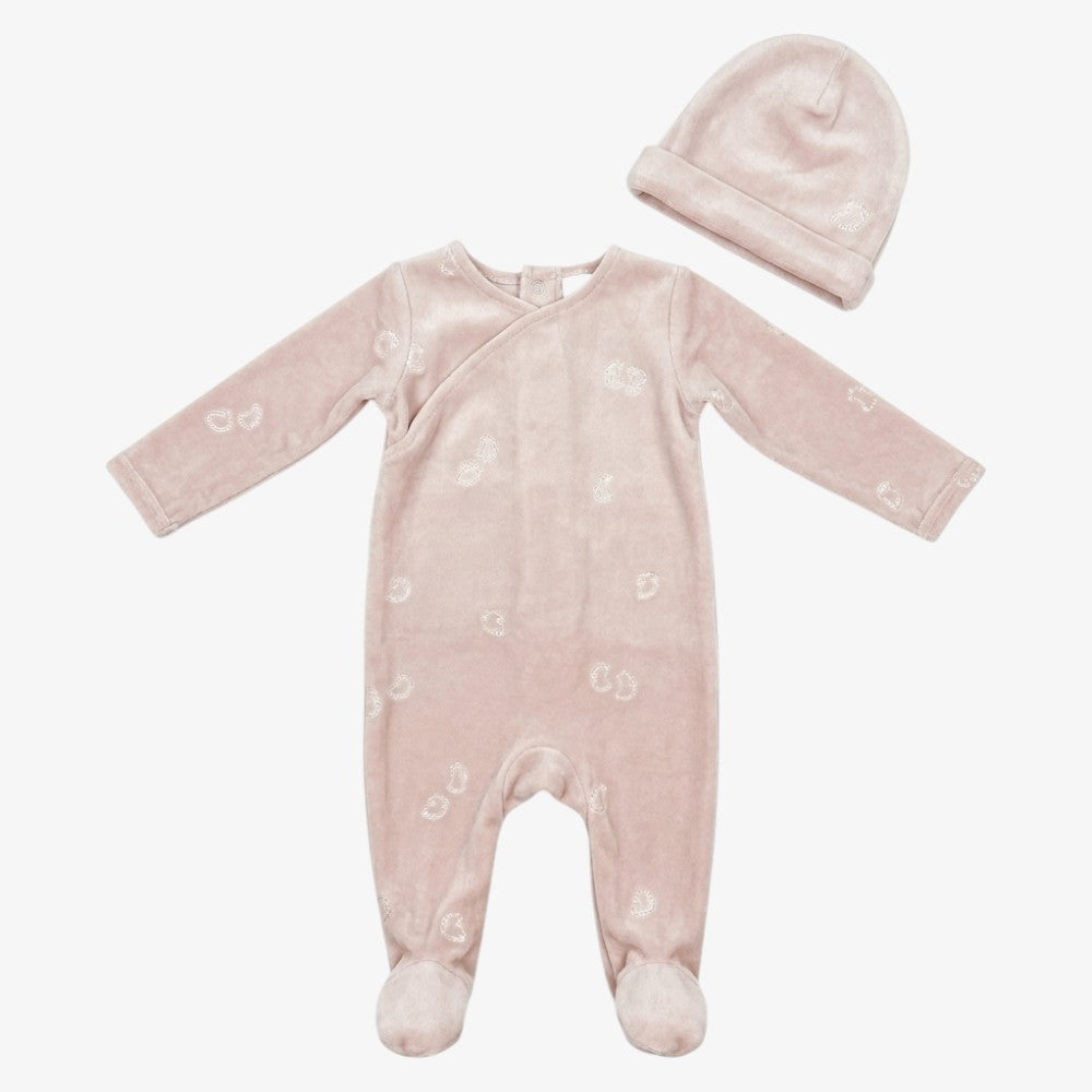 Printed Footie - Primrose