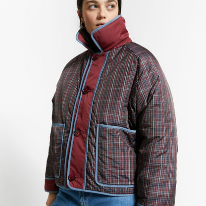 Reversible Jacket - MERLOT RED