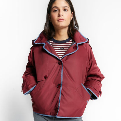 Reversible Jacket - MERLOT RED