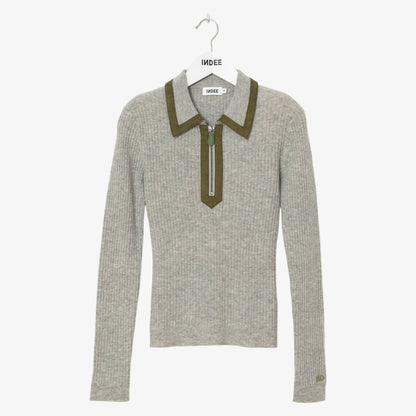 Outline Polo - Grey