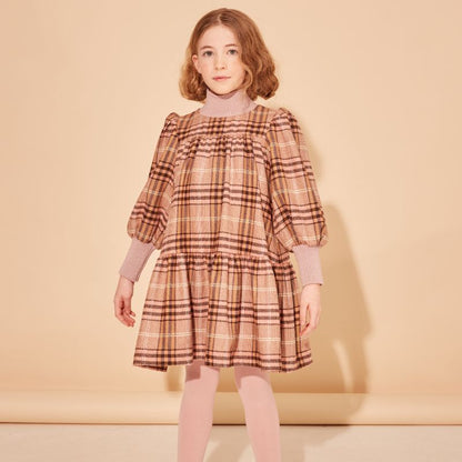 Word Of Mouth Dress - Rose Check
