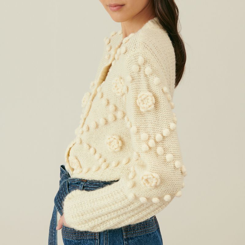 Sandy Cardigan - Cream