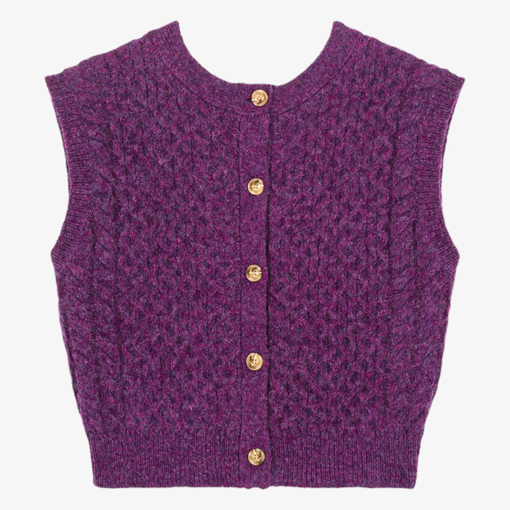 Rany Cardigan - Purple