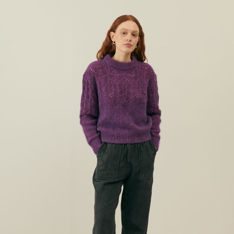 Samala Sweater - Purple