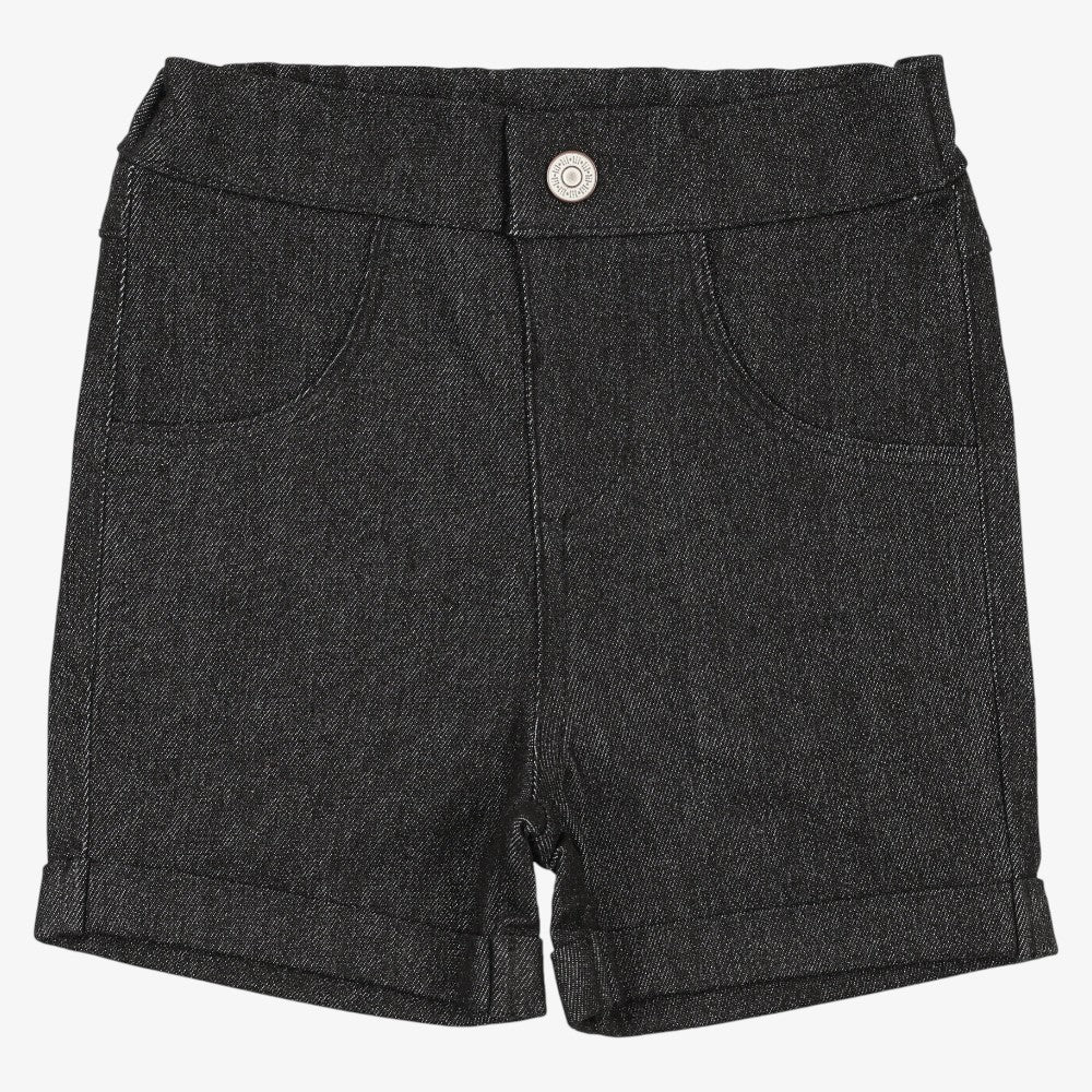 Weekday Shorts - Black Denim