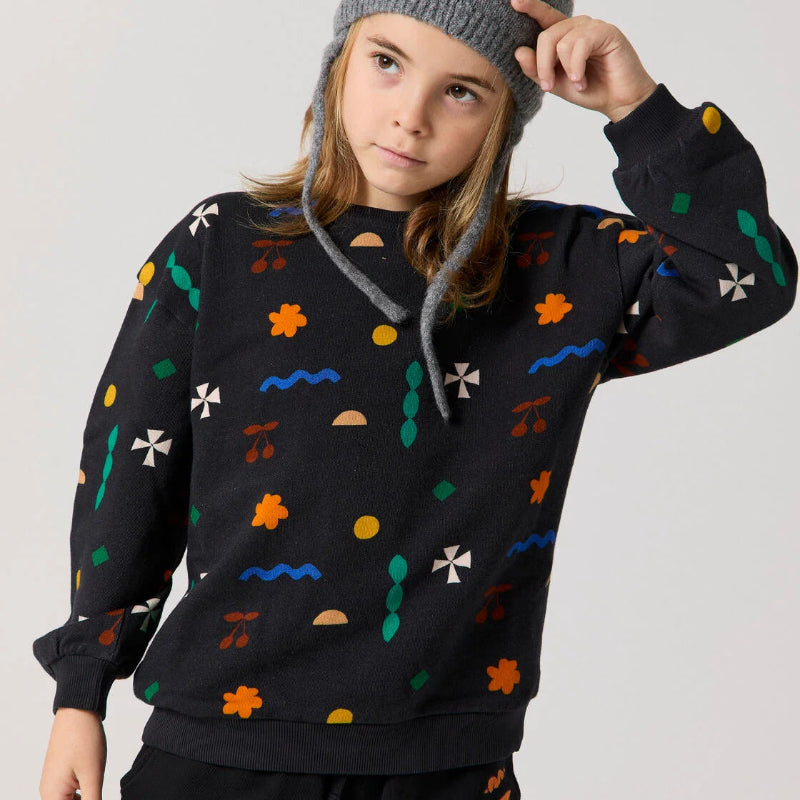 Printed Sweatshirt - Black