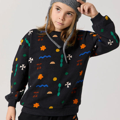 Printed Sweatshirt - Black
