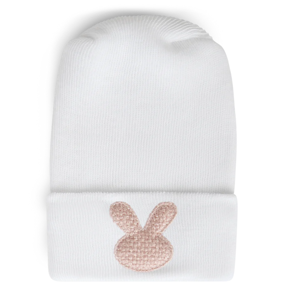 Weave Hospital Hat - Blush Bunny