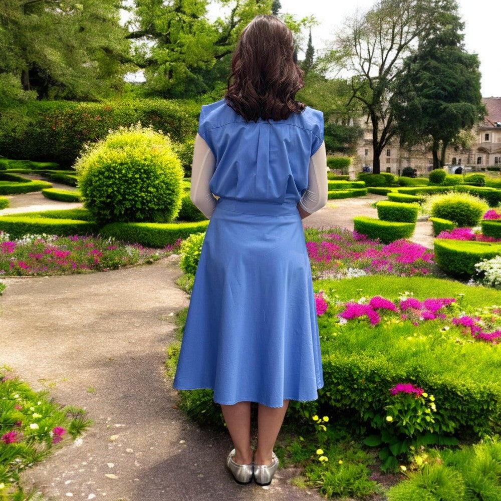 Embroidered Skirt - Oxford