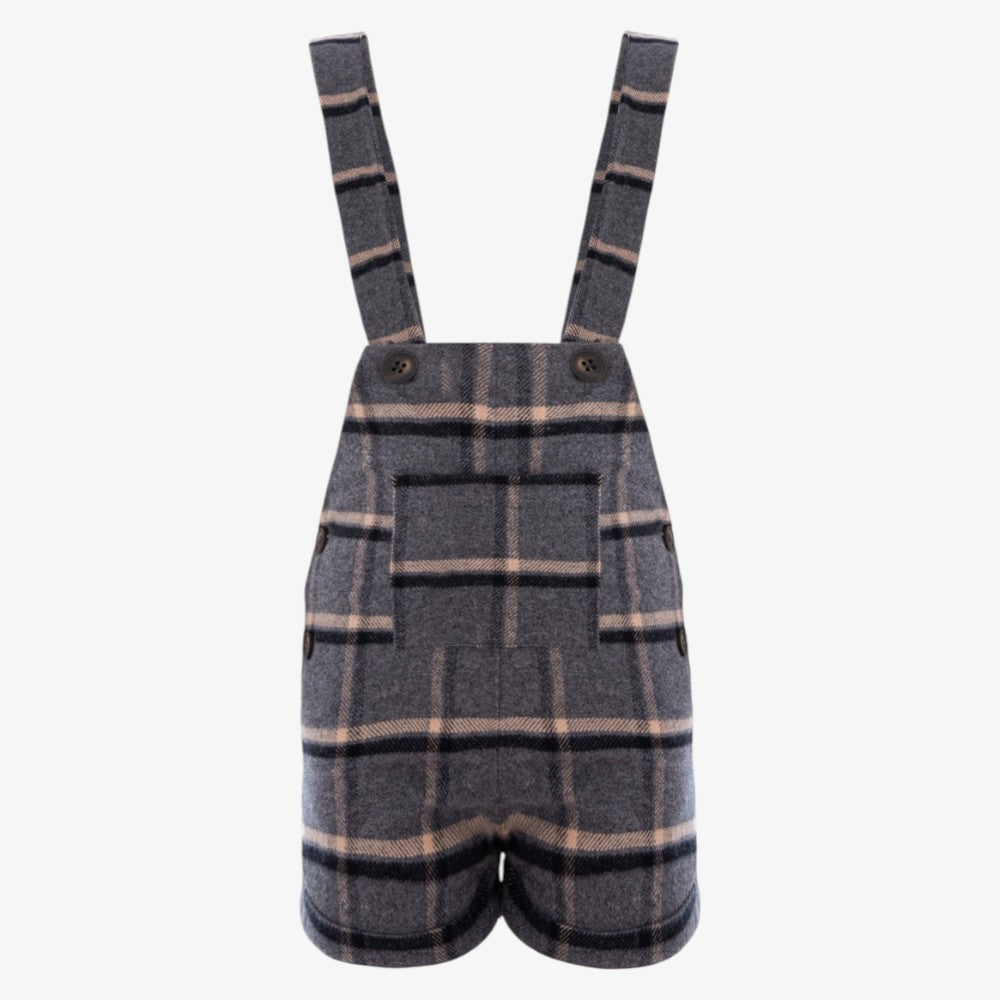 Suspender Overall - Grey
