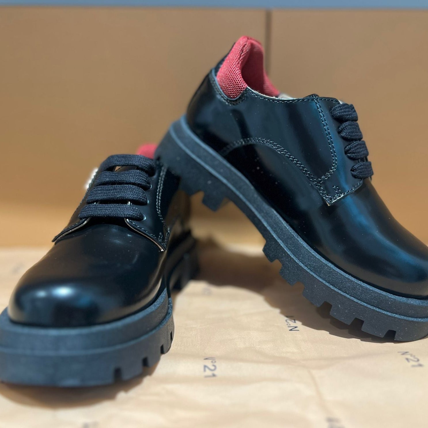 Lace Shoe - Black