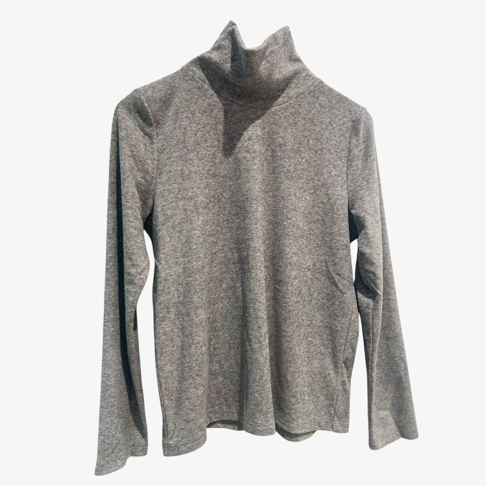 Jersey Turtleneck - Grey