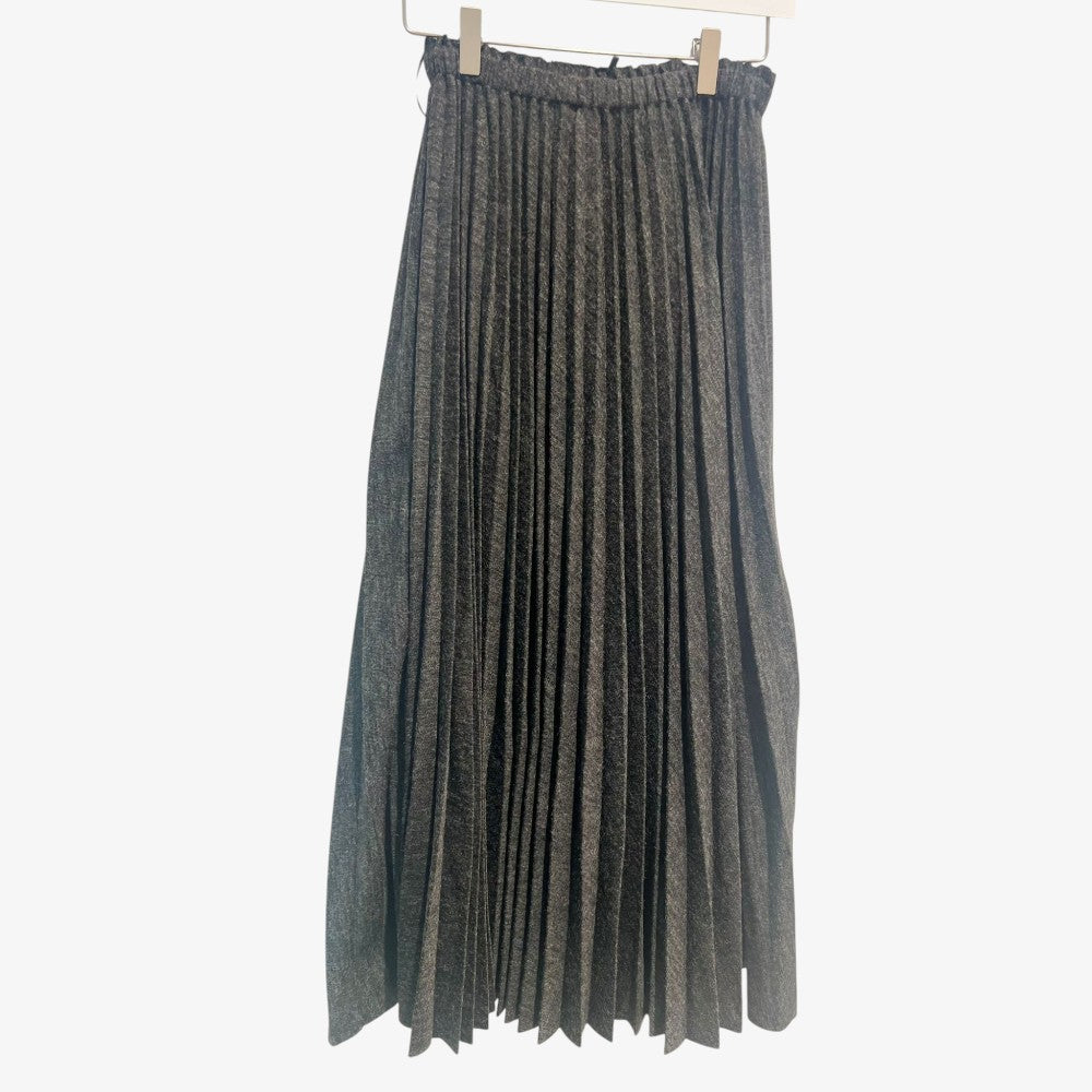 Pleated Skirt - Charcoal Grey