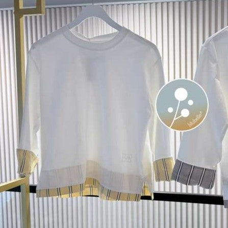 Cropped Tee - Yellow