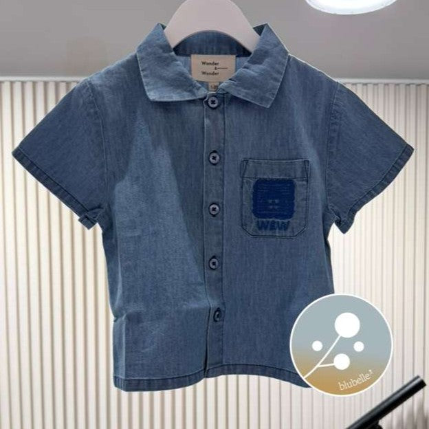 Summer Shirt - Washed Denim