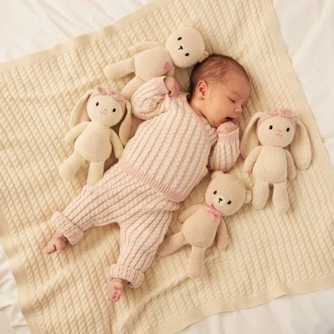 Mini Bunny - Natural &amp; Pink