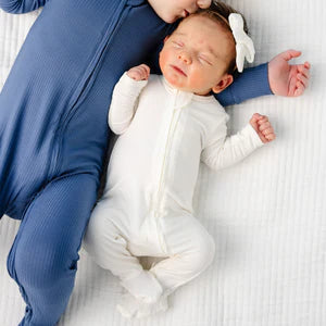 Zipper Footie - Wren