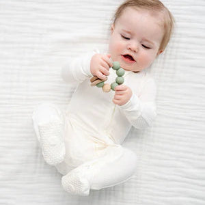 Zipper Footie - Wren