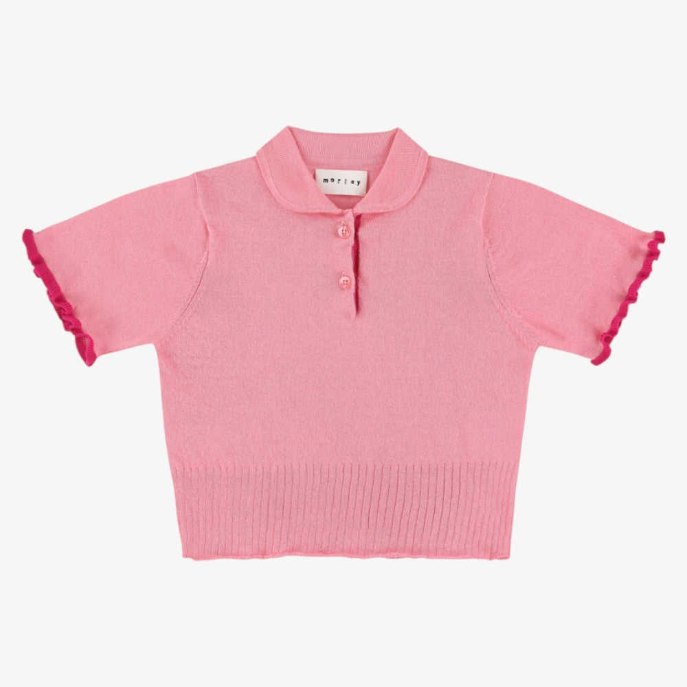 Xaby Knit Top - Pink