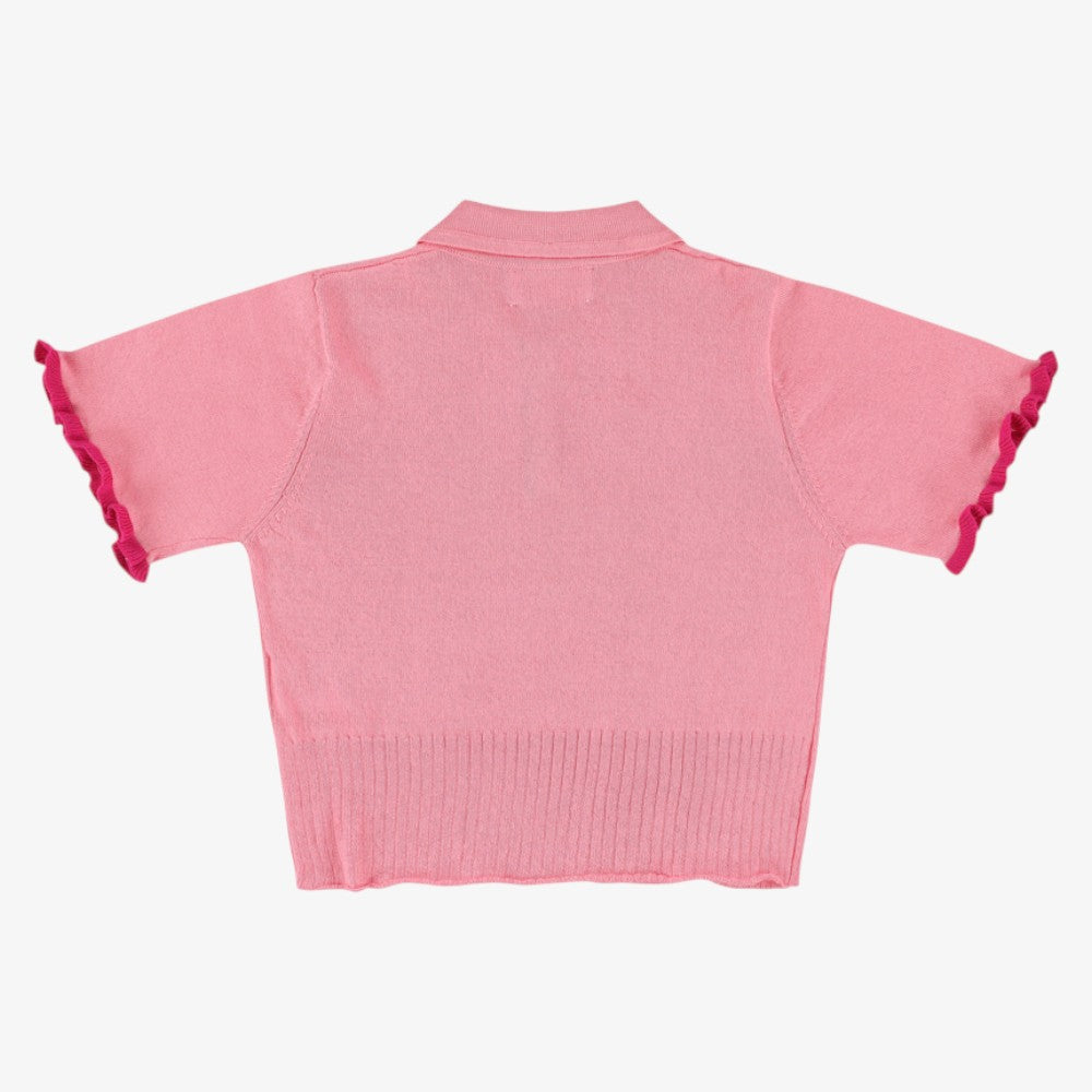 Xaby Knit Top - Pink
