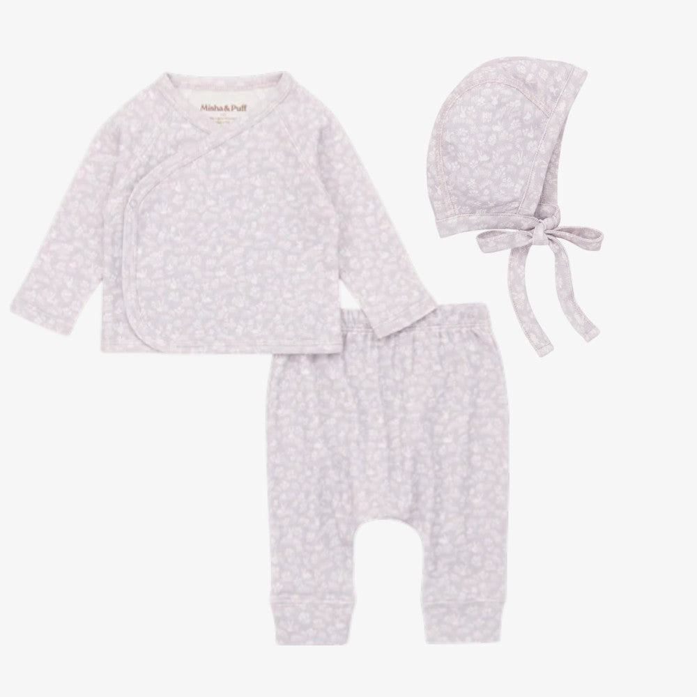 Wrap 3 Piece Set - Mist