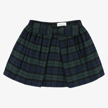 Plaid Skirt - Navy