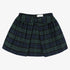 Plaid Skirt - Navy