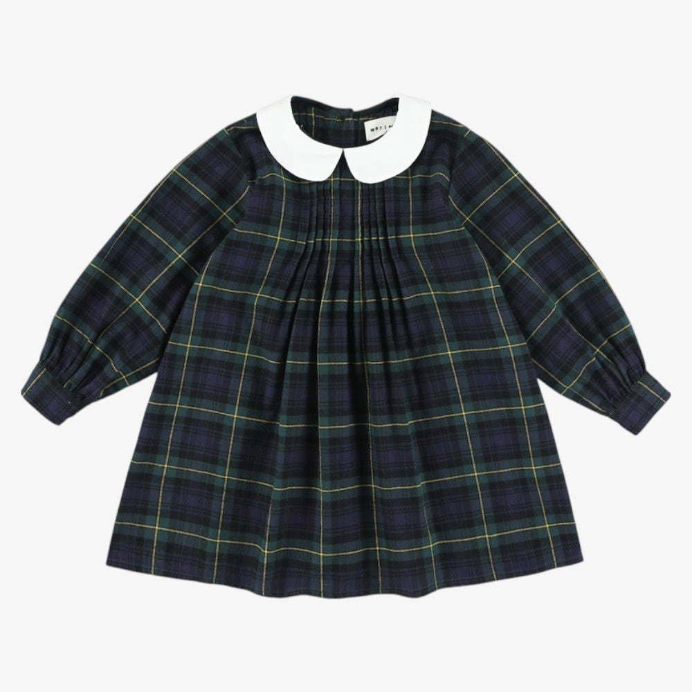 Collar Dress - Navy