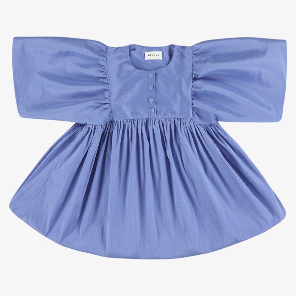 Gathered Dress - Blue