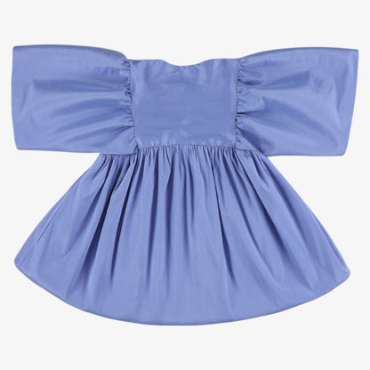 Gathered Dress - Blue