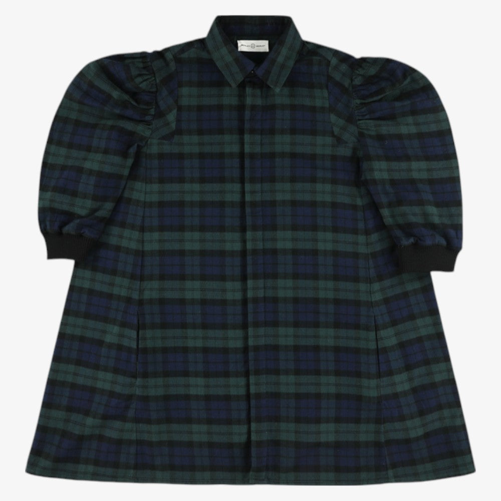 Button Down Dress - Navy