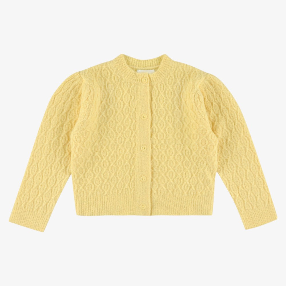 Design Cardigan - Yellow