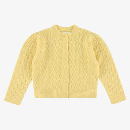 Design Cardigan - Yellow