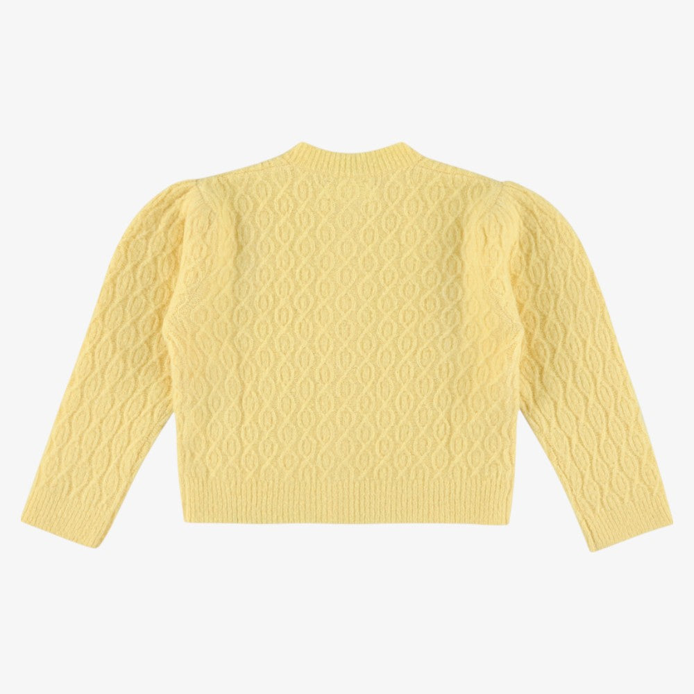 Design Cardigan - Yellow