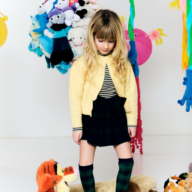 Design Cardigan - Yellow
