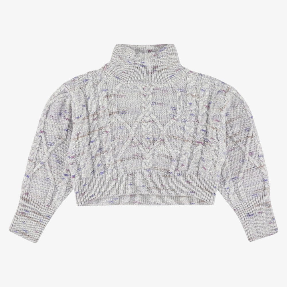 Cable Sweater - Grey