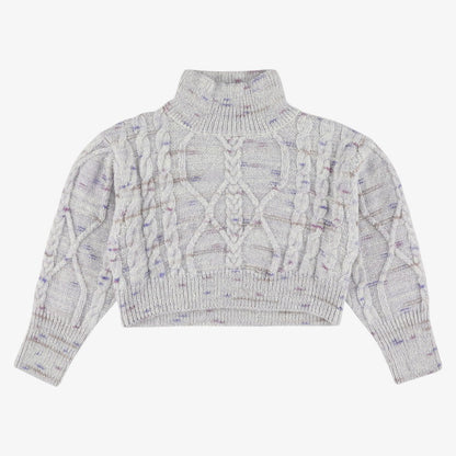 Cable Sweater - Grey