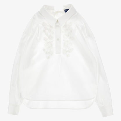 Embroidered Shirt - White