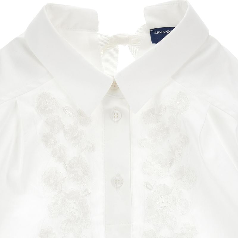Embroidered Shirt - White